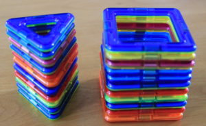 Stack of Magformers
