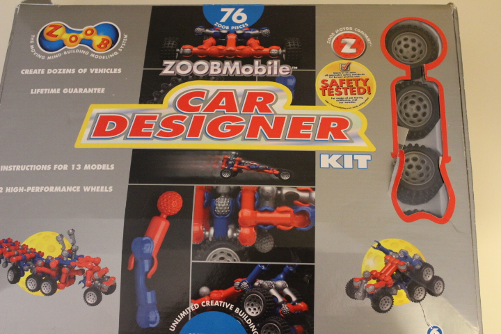 Zoob Car Designer Kit: Box Front