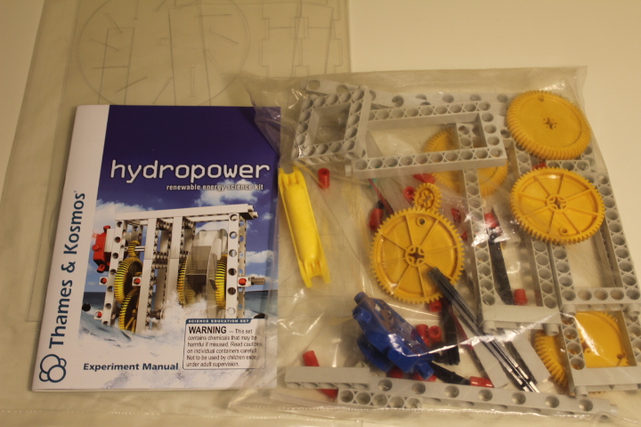 Thames & Kosmos Hydropower Science Kit: Box Contents