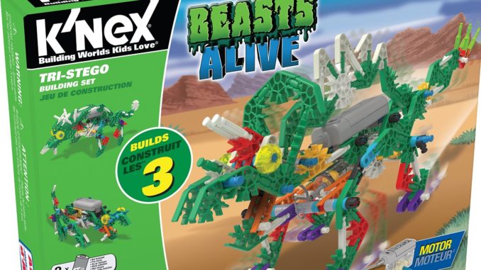 KNEX Beasts Alive Tri-Stego