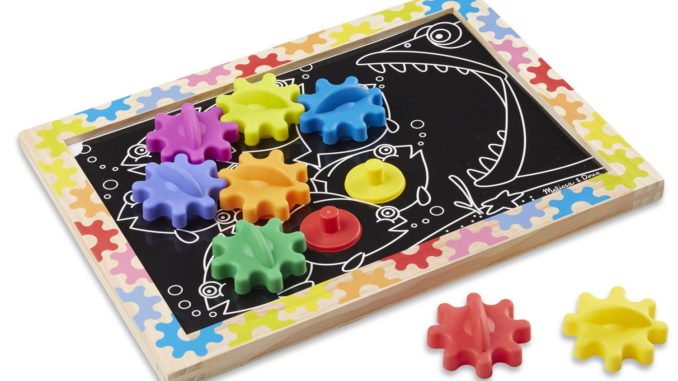 Melissa and Doug Switch and Spin Magnetic Gear Board